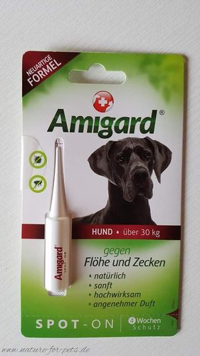 Amigard Spot-on gegen Flöhe &amp; Zecken,  Hund &gt; 30 kg     1,5 ml