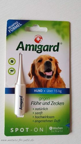 Amigard Spot-on gegen Flöhe &  Zecken, Hund  < 30 kg     1,5 ml