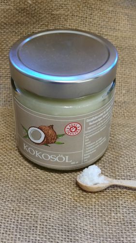 Natives Kokosöl im Glas           400g/Glas